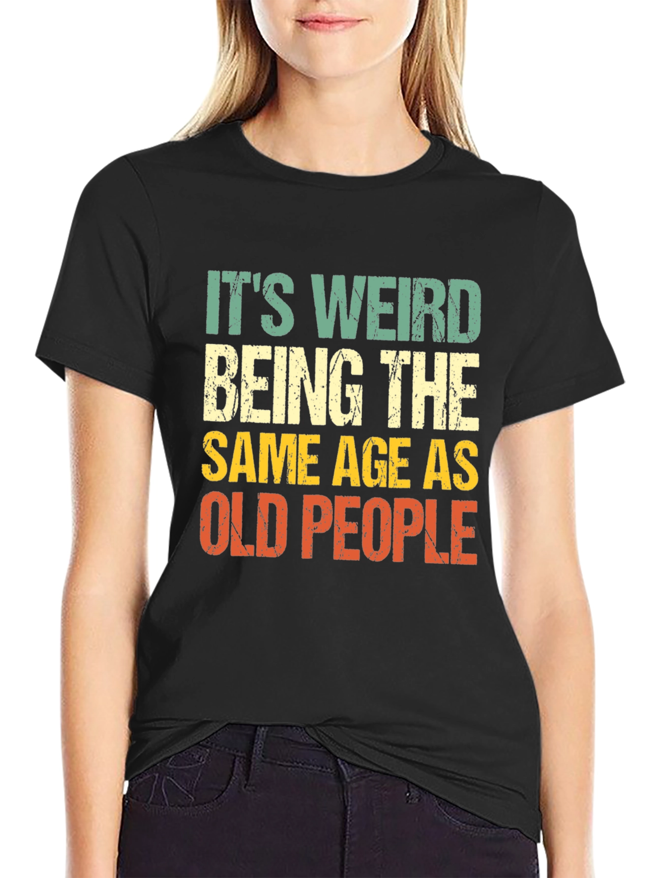 Funny Old People Graphic Tee