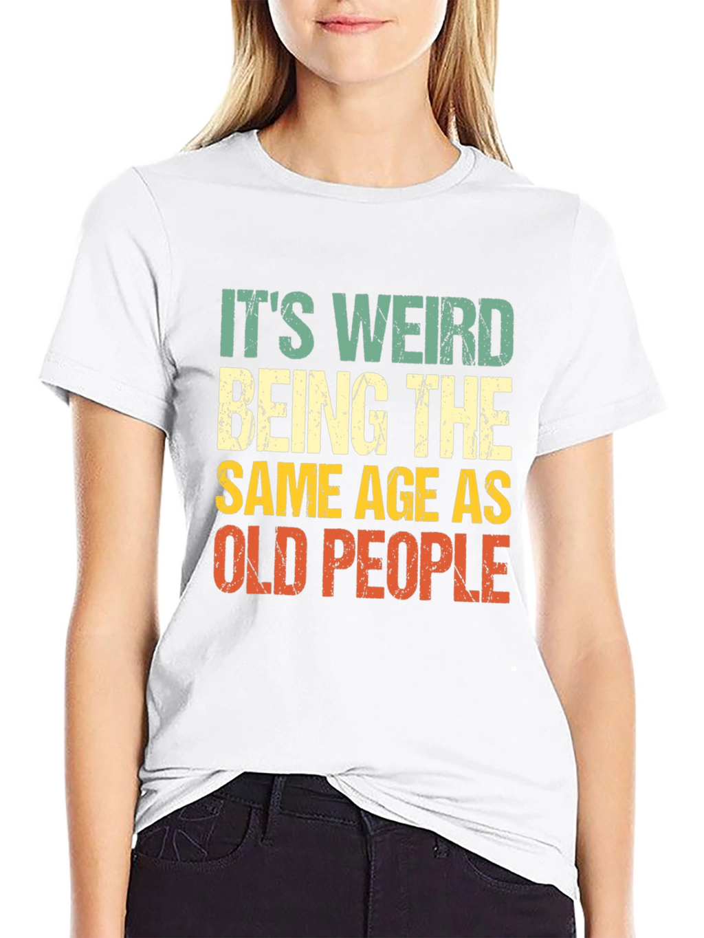 Funny Old People Graphic Tee