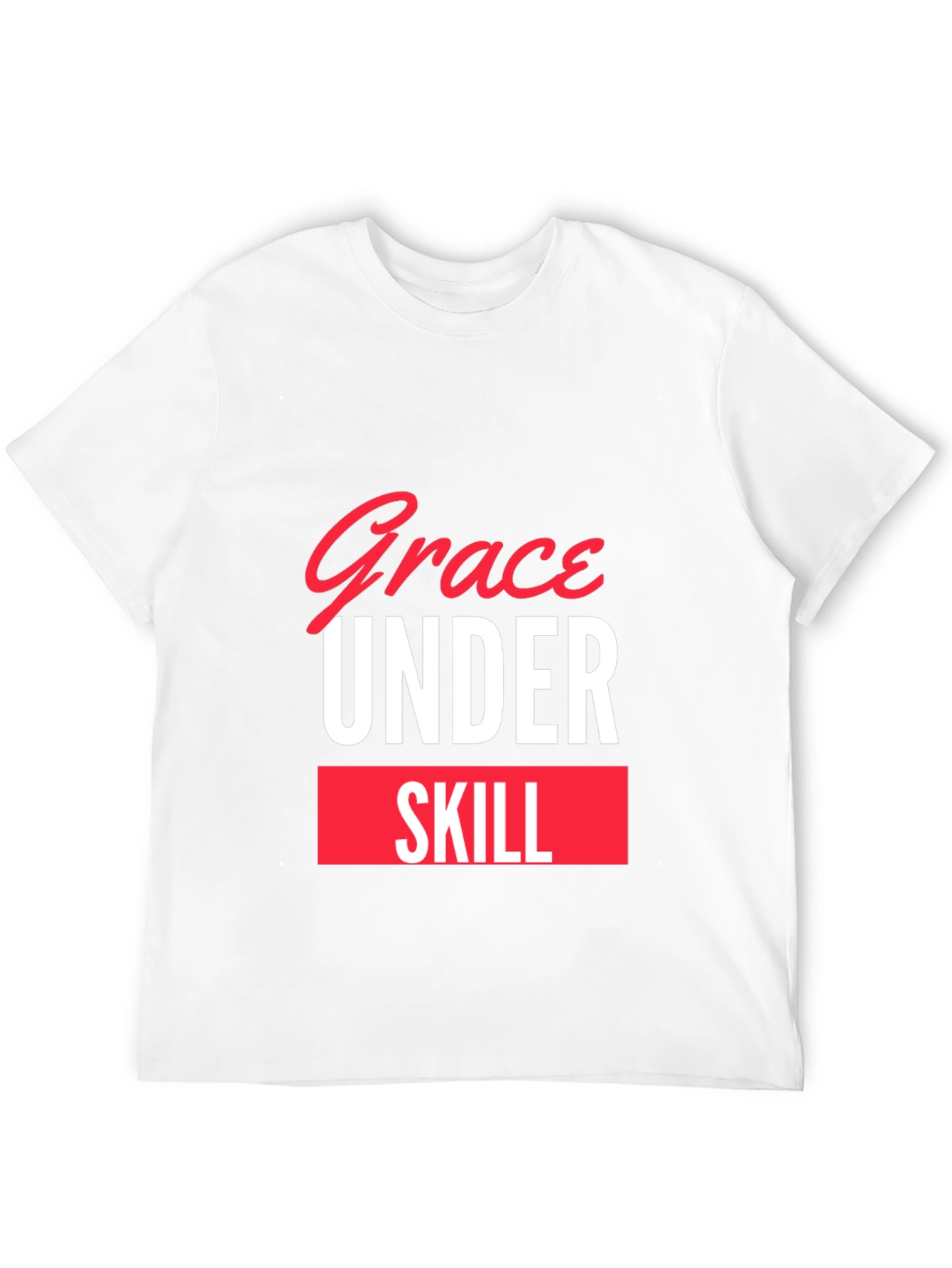 Grace Under Skill Black T-Shirt
