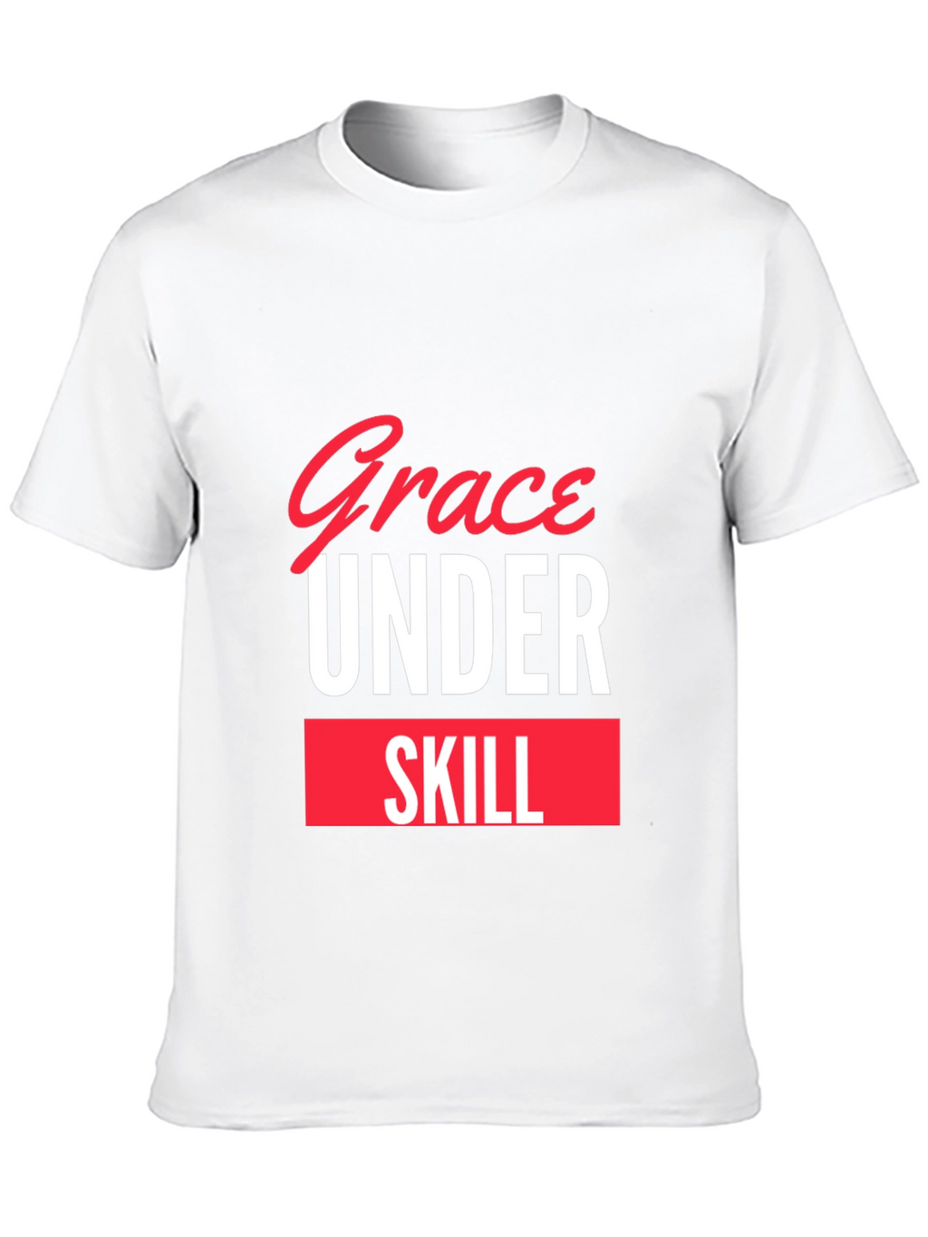 Grace Under Skill Black T-Shirt