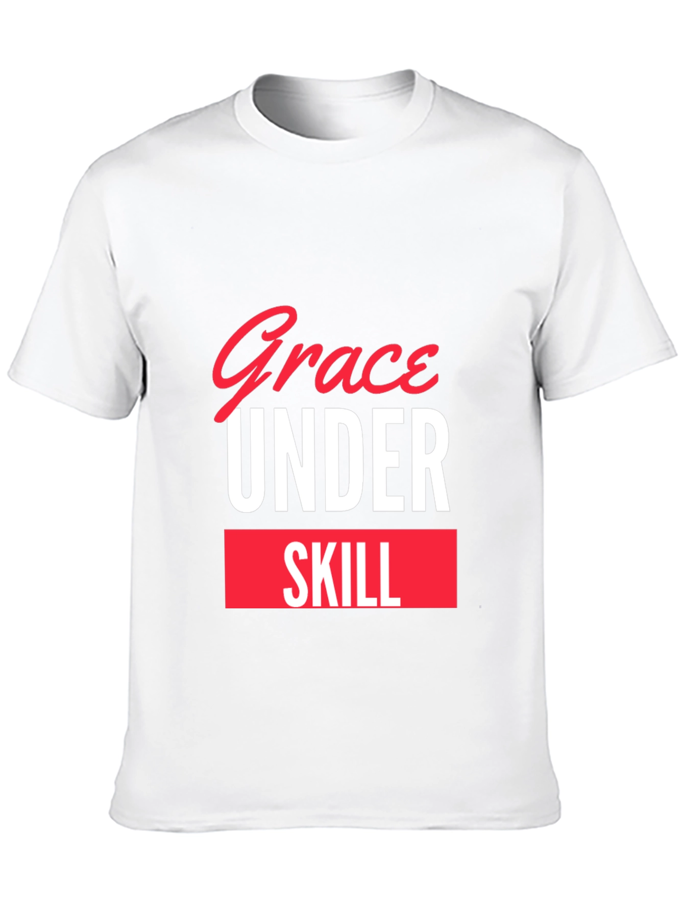 Grace Under Skill Black T-Shirt