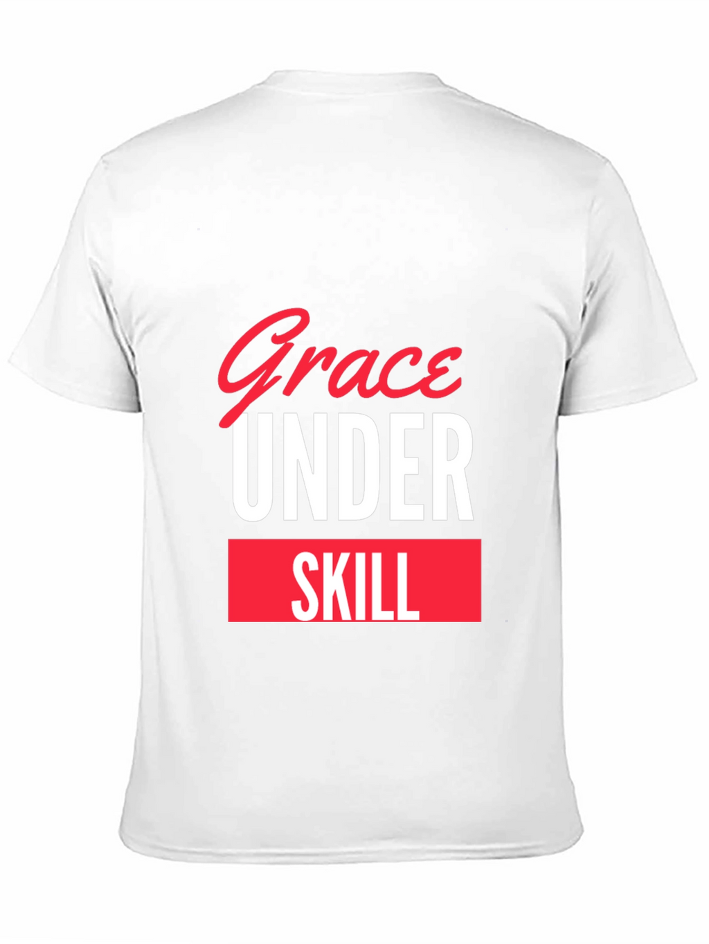 Grace Under Skill Black T-Shirt