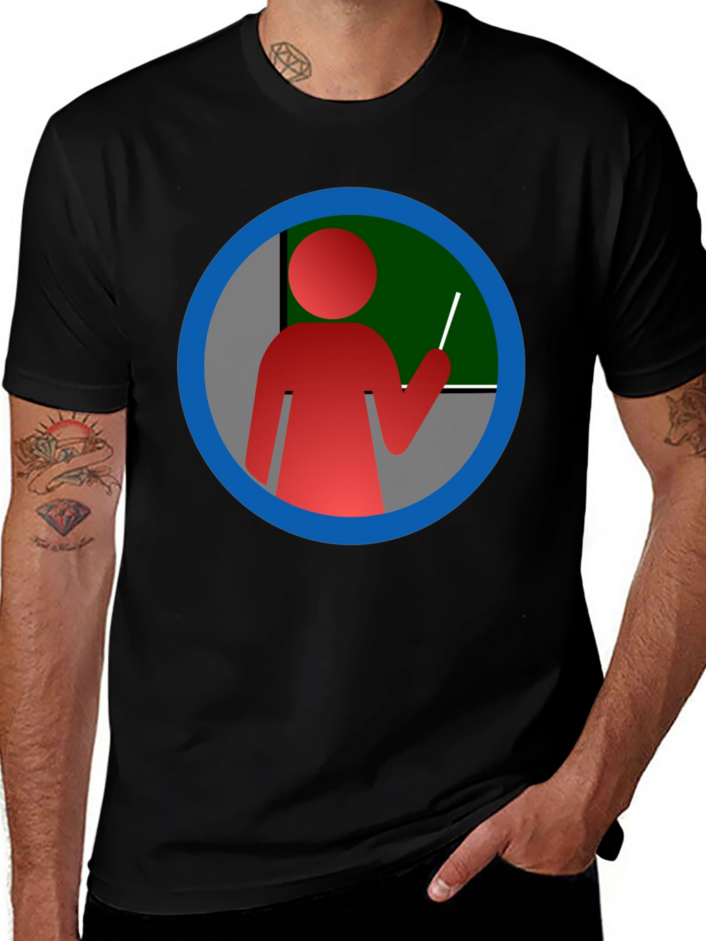 Teacher Graphic T-Shirt - Education Inspired Design