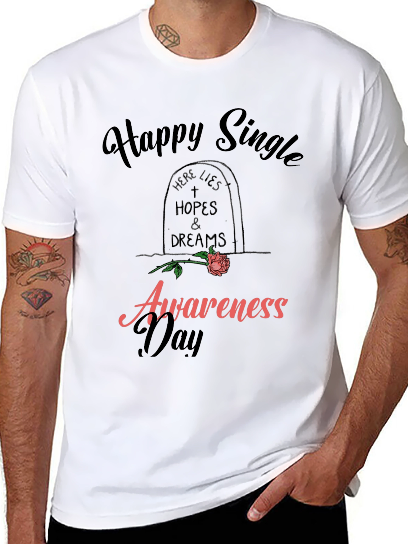 Happy Single Awareness Day T-Shirt
