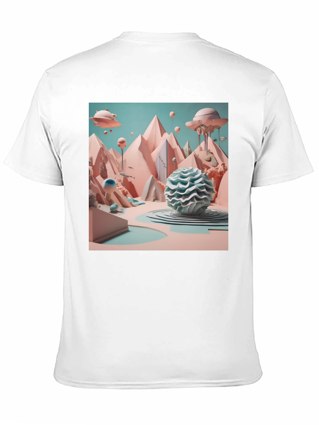 Surreal Landscape Graphic Tee - Stylish & Unique