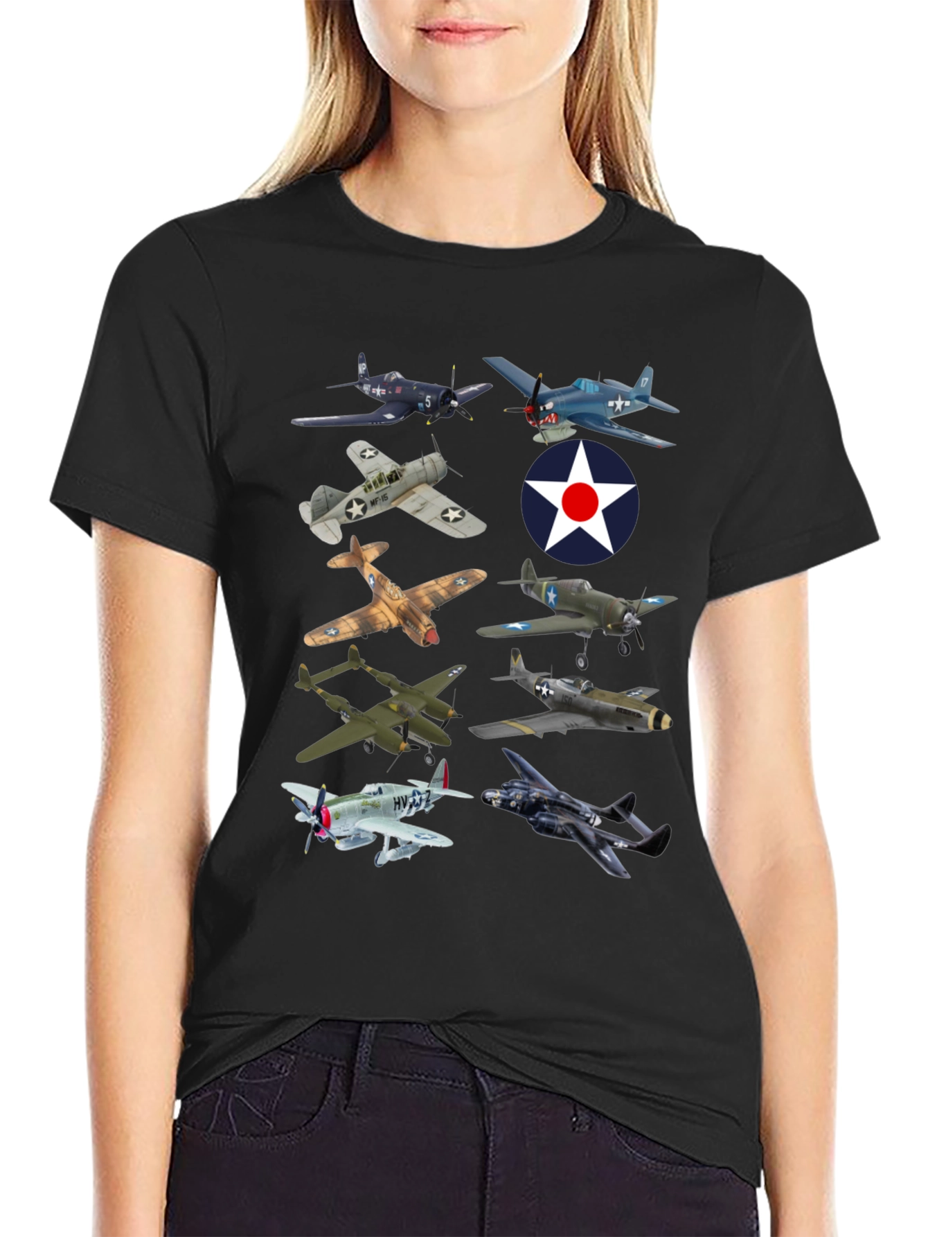 Vintage Airplane T-Shirt: Aviation History Tee