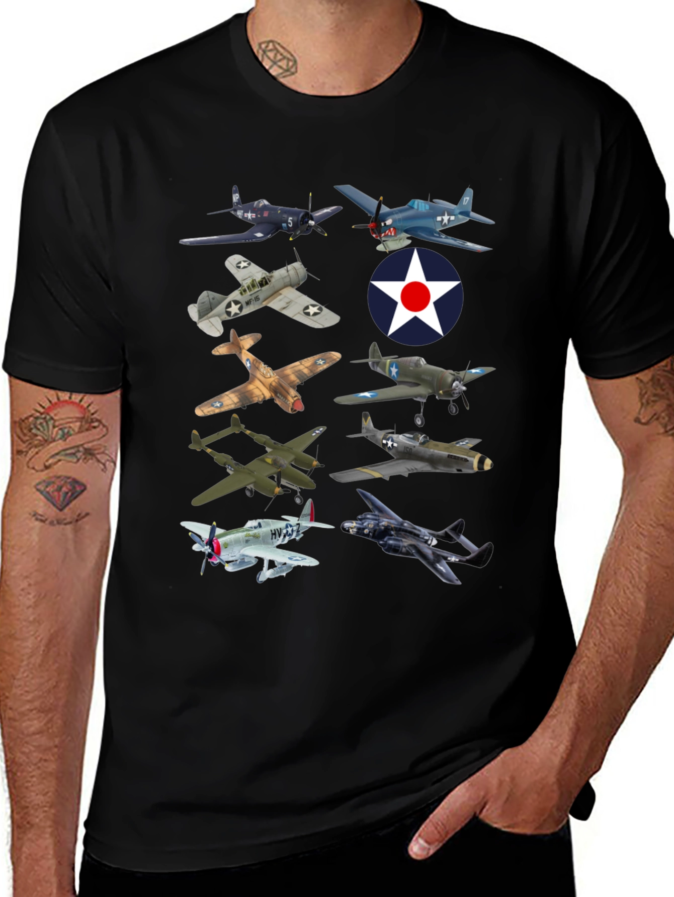 Vintage Airplane T-Shirt: Aviation History Tee