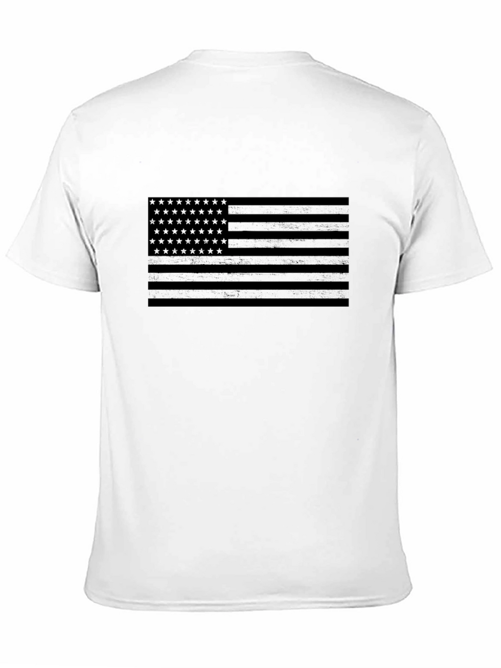 Stealth American Flag Black T-Shirt