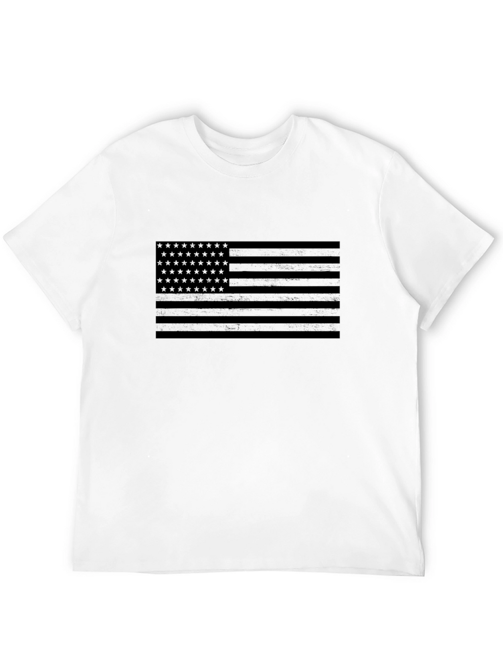 Stealth American Flag Black T-Shirt