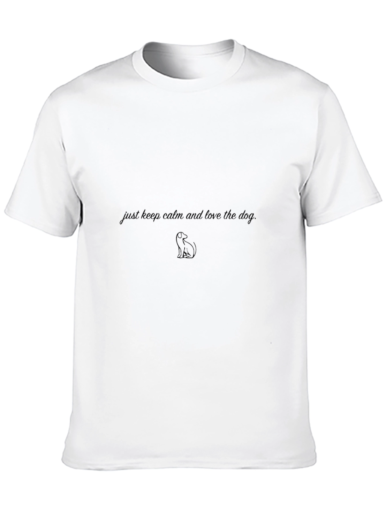 Just Keep Calm and Love the Dog T-Shirt