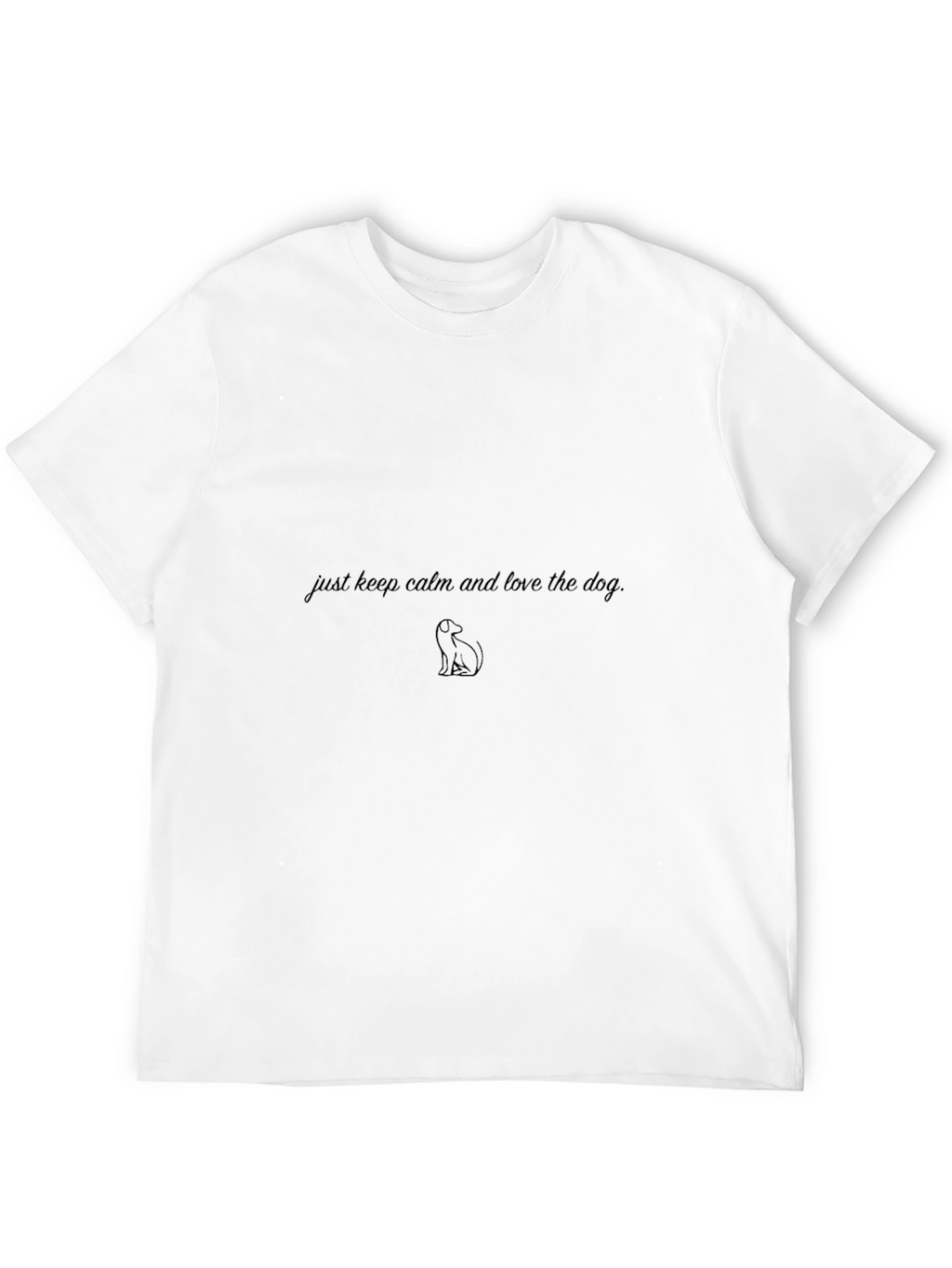 Just Keep Calm and Love the Dog T-Shirt