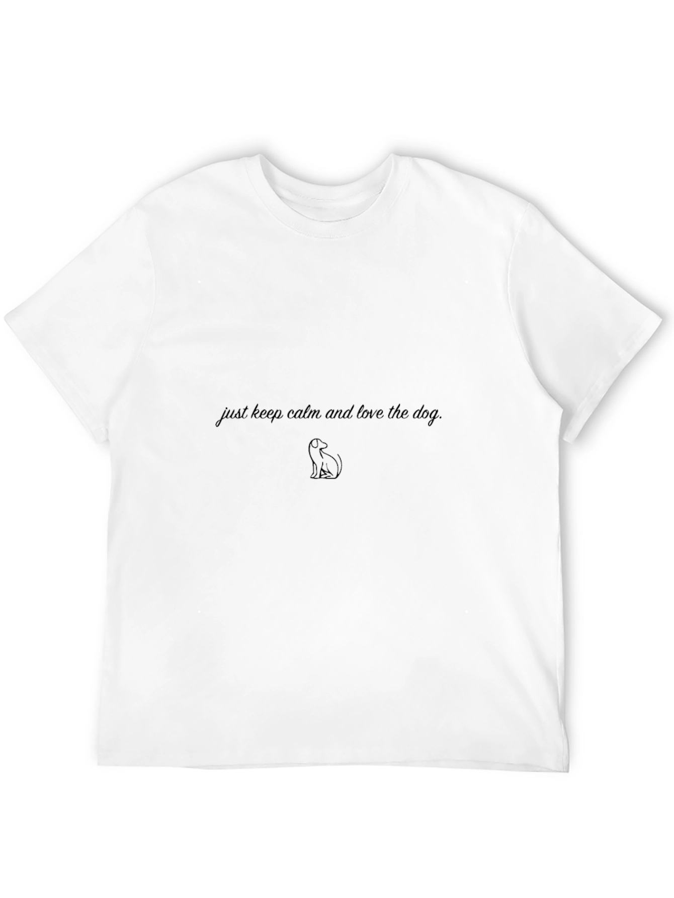 Just Keep Calm and Love the Dog T-Shirt