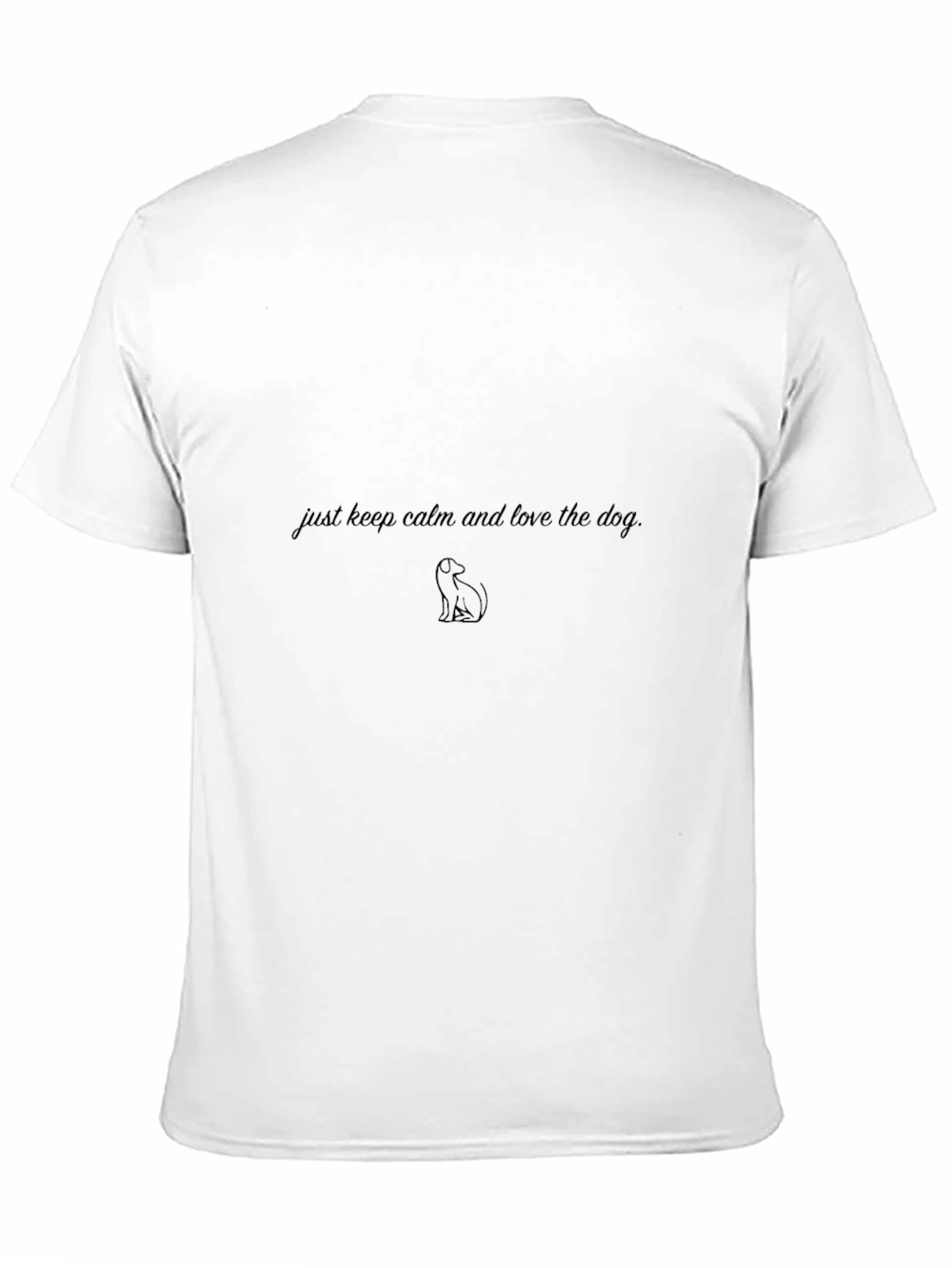 Just Keep Calm and Love the Dog T-Shirt