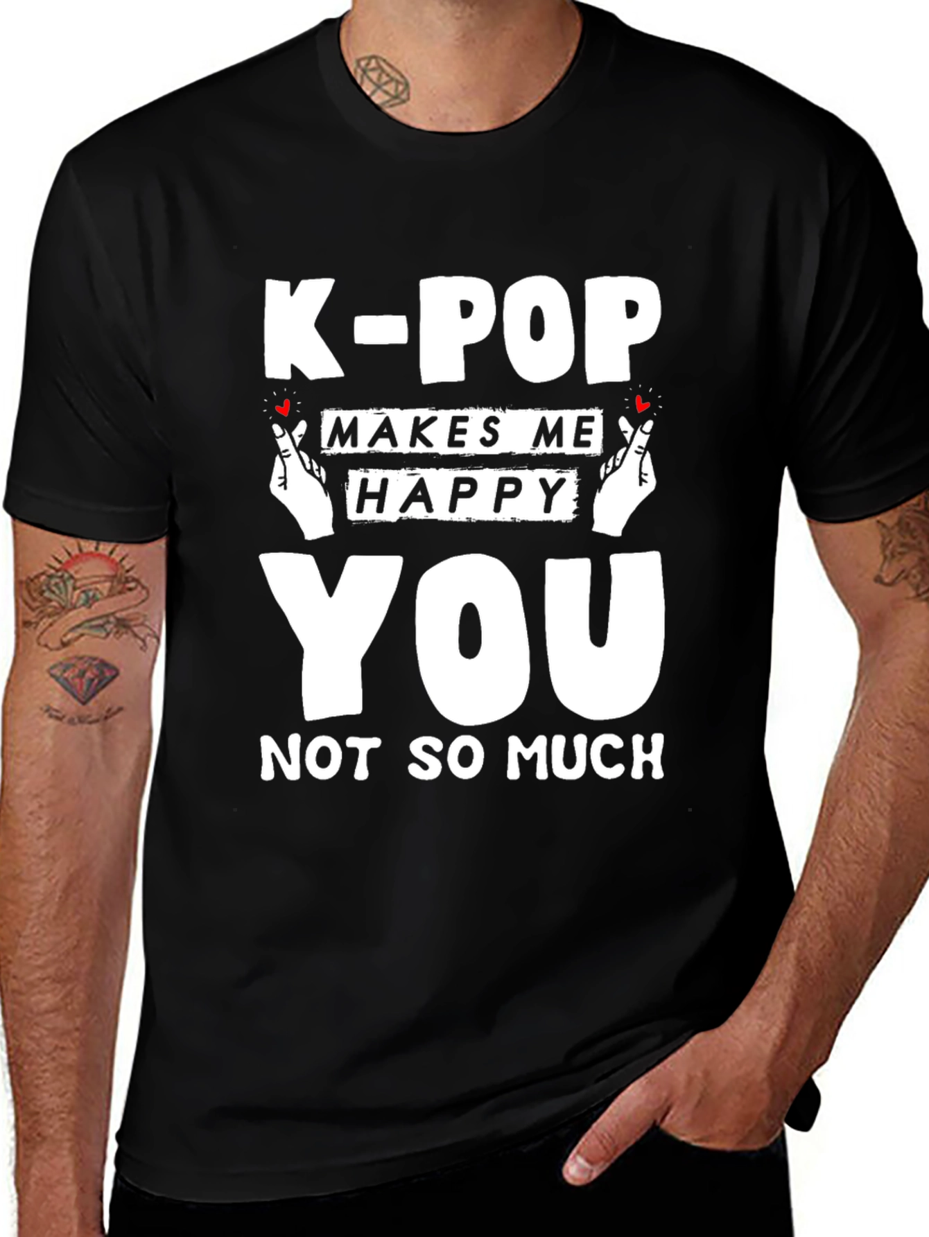 K-Pop Makes Me Happy T-Shirt