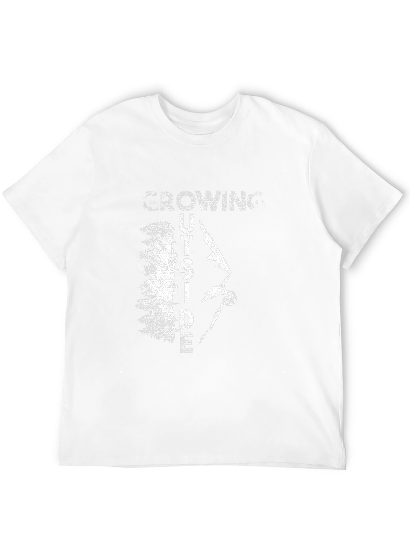 Growing Outside Black T-Shirt