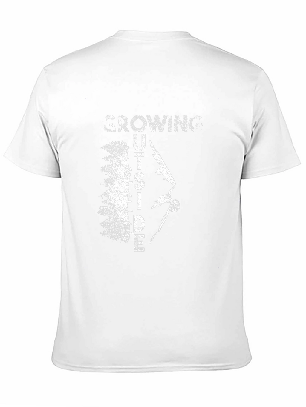 Growing Outside Black T-Shirt