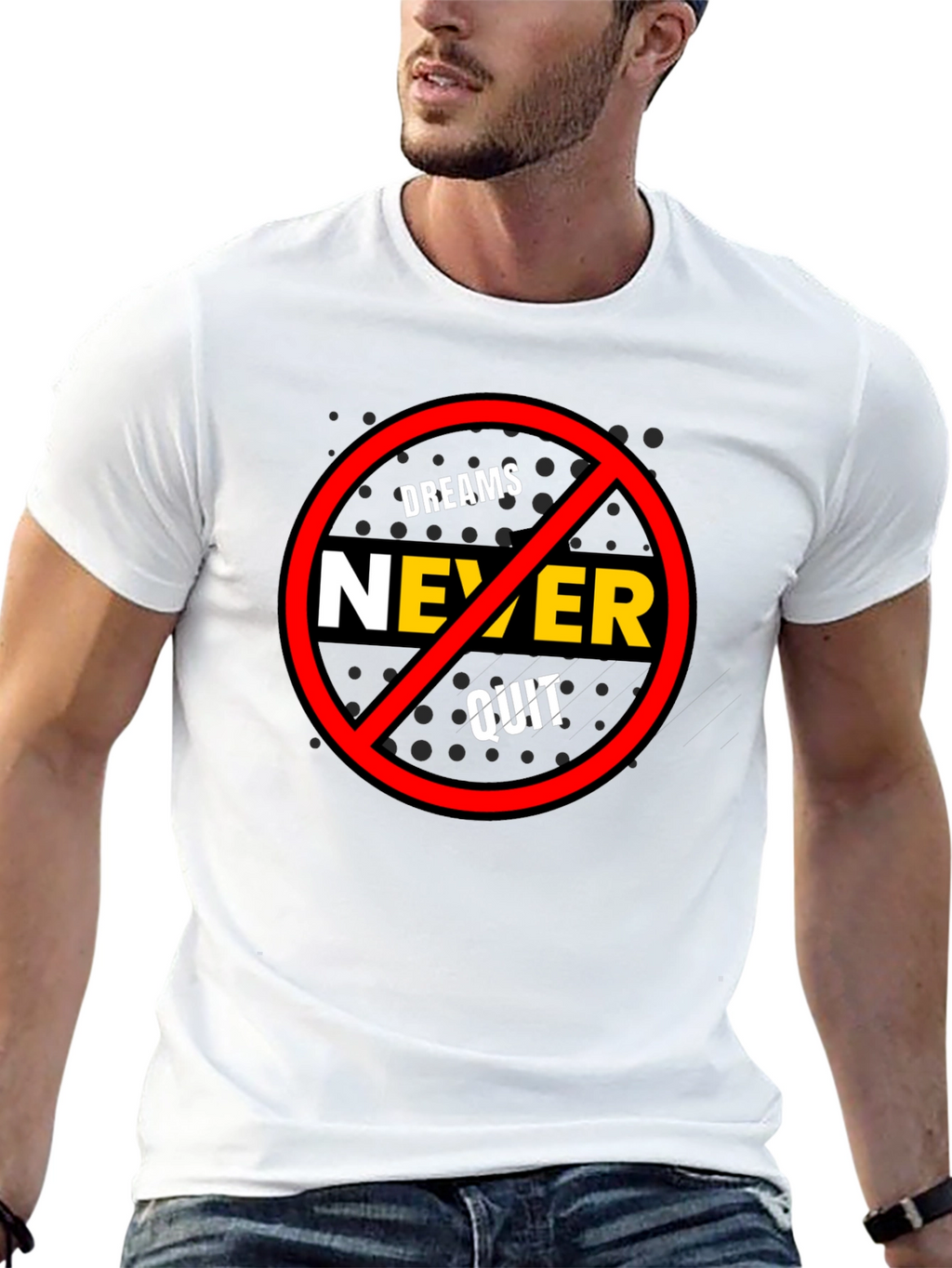 Dreams Never Quit Graphic T-Shirt