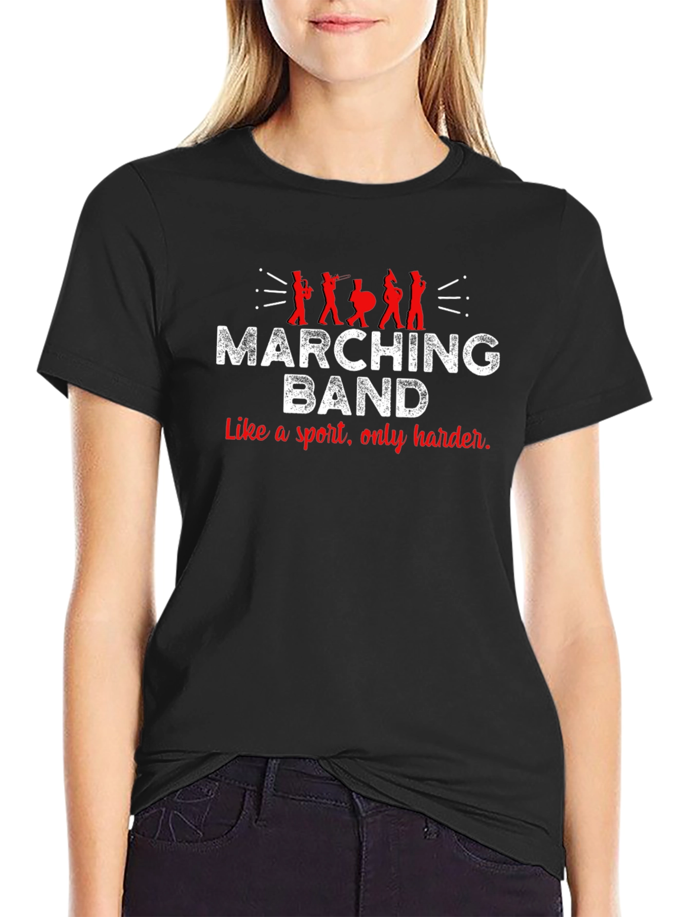 Marching Band Tee - Like a Sport Only Harder!