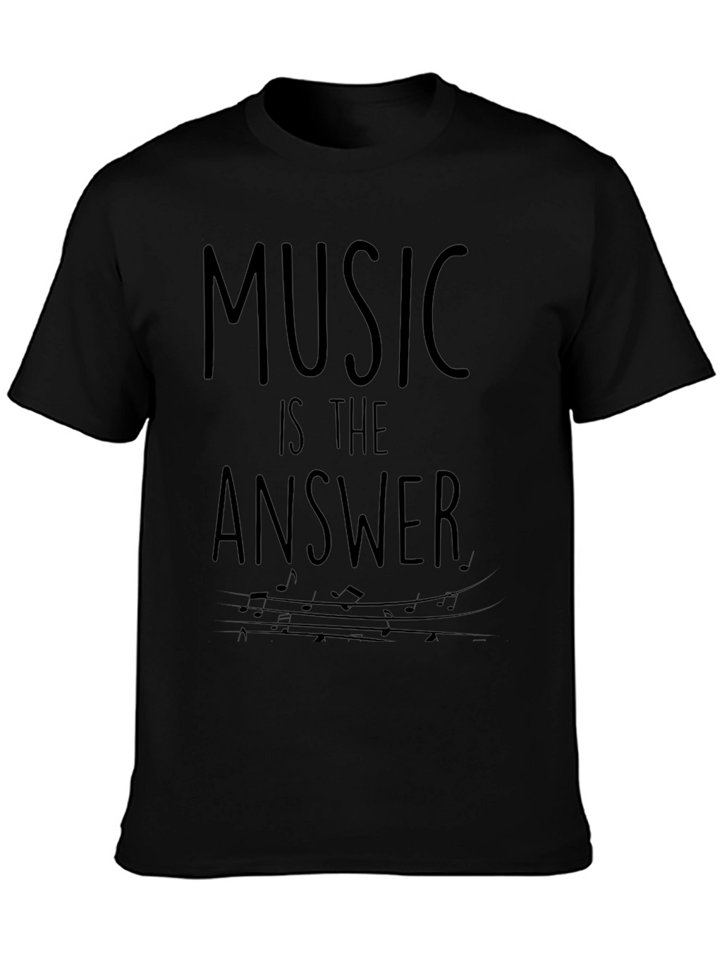 Music Is The Answer Graphic T-Shirt