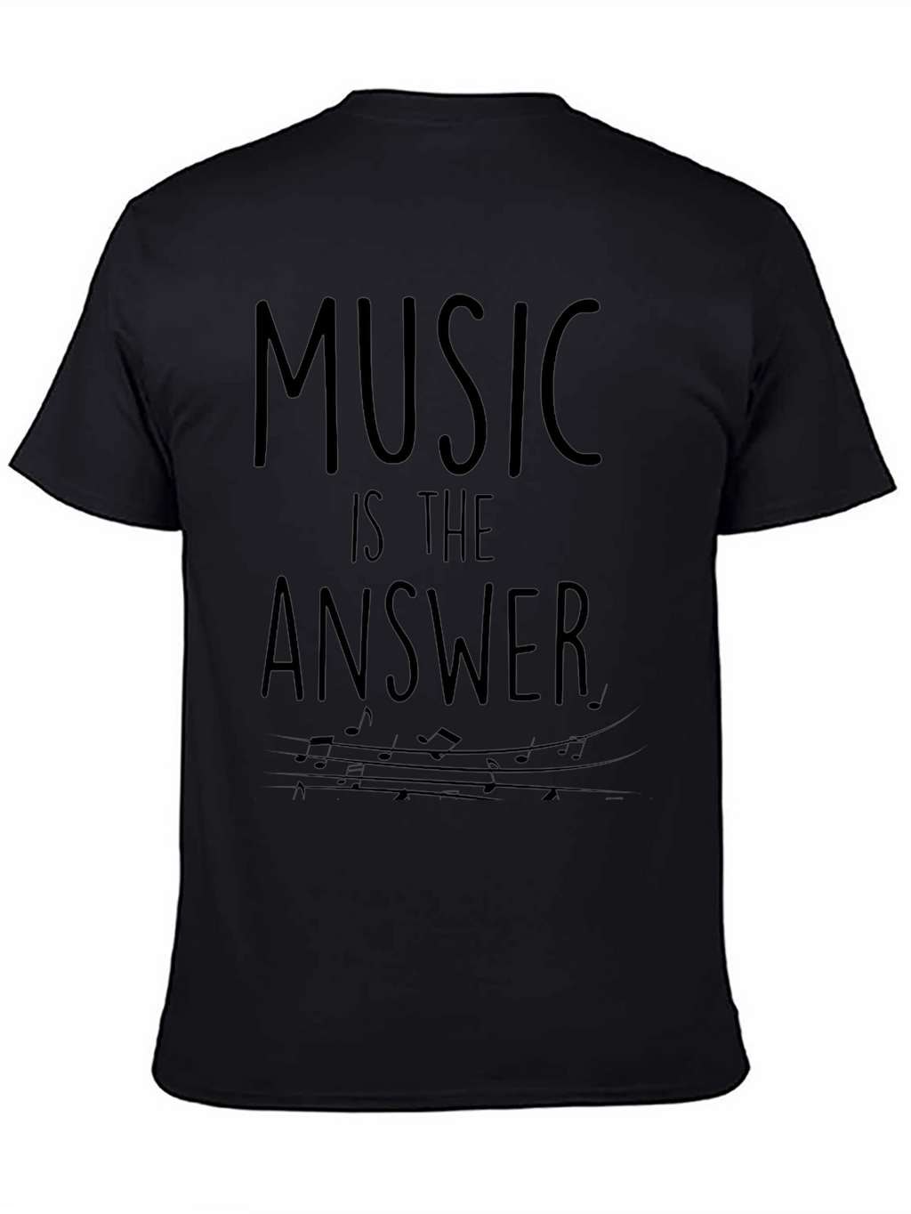 Music Is The Answer Graphic T-Shirt