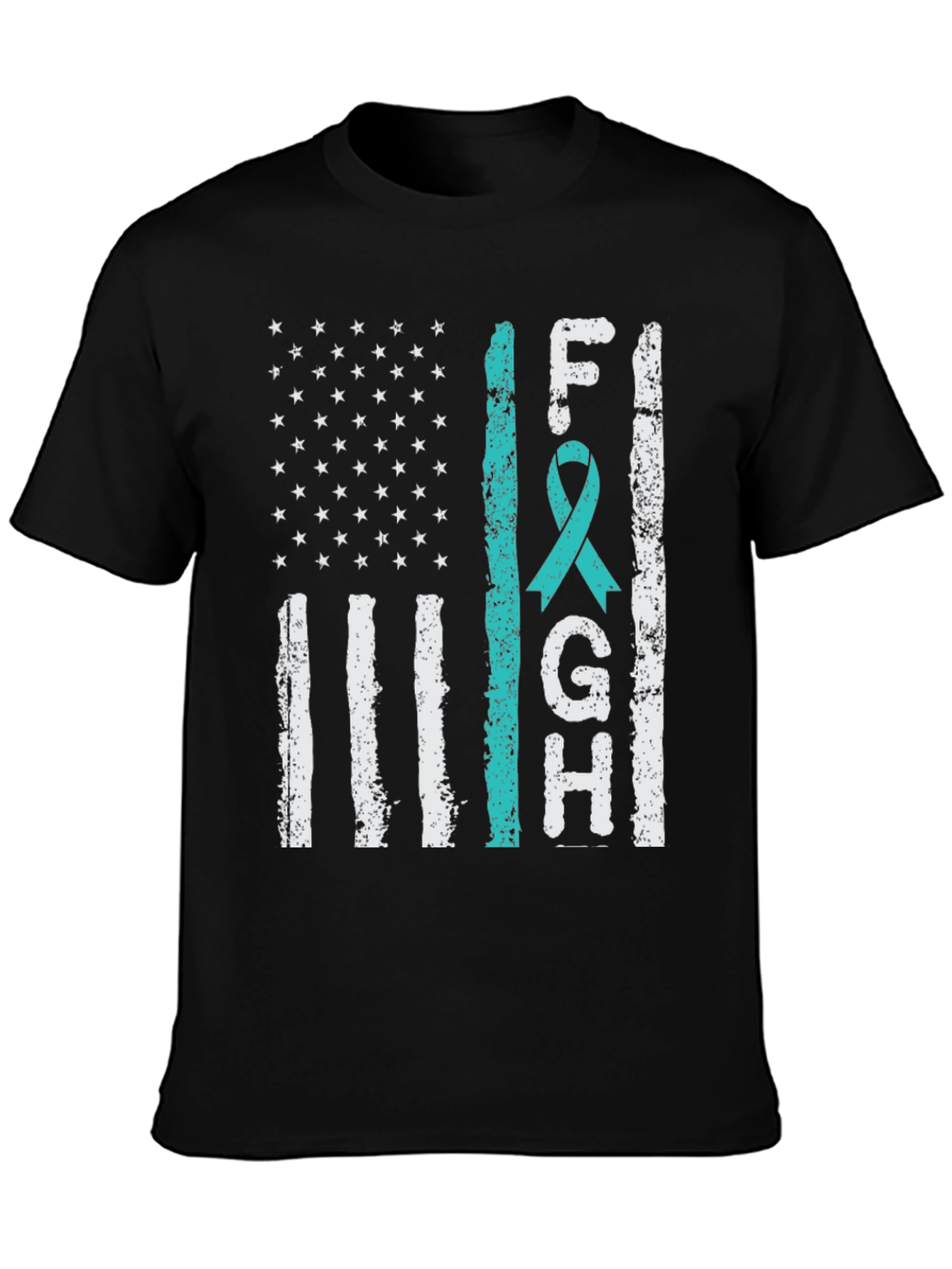 Fight American Flag Awareness T-Shirt