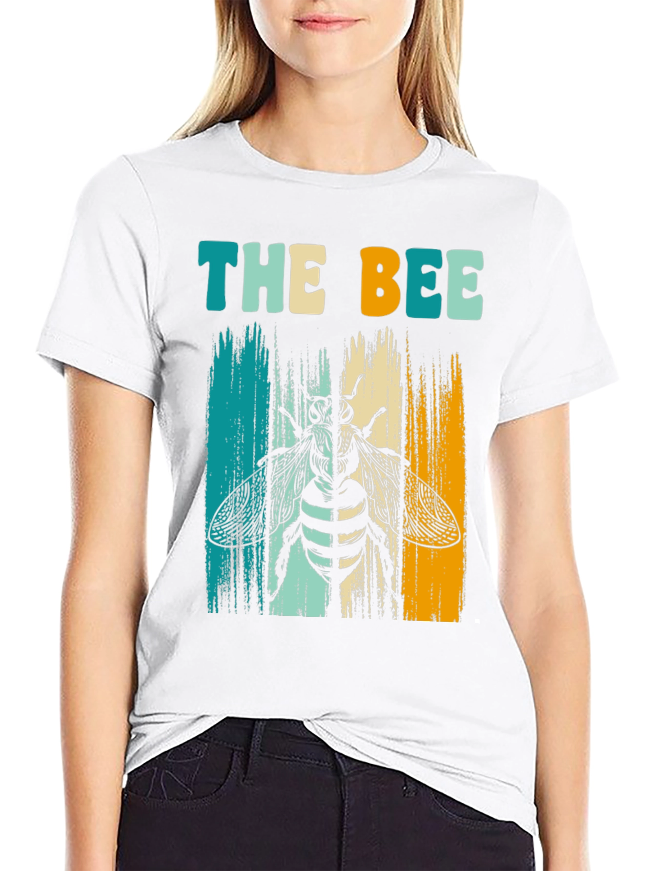 The Bee Retro Graphic T-Shirt