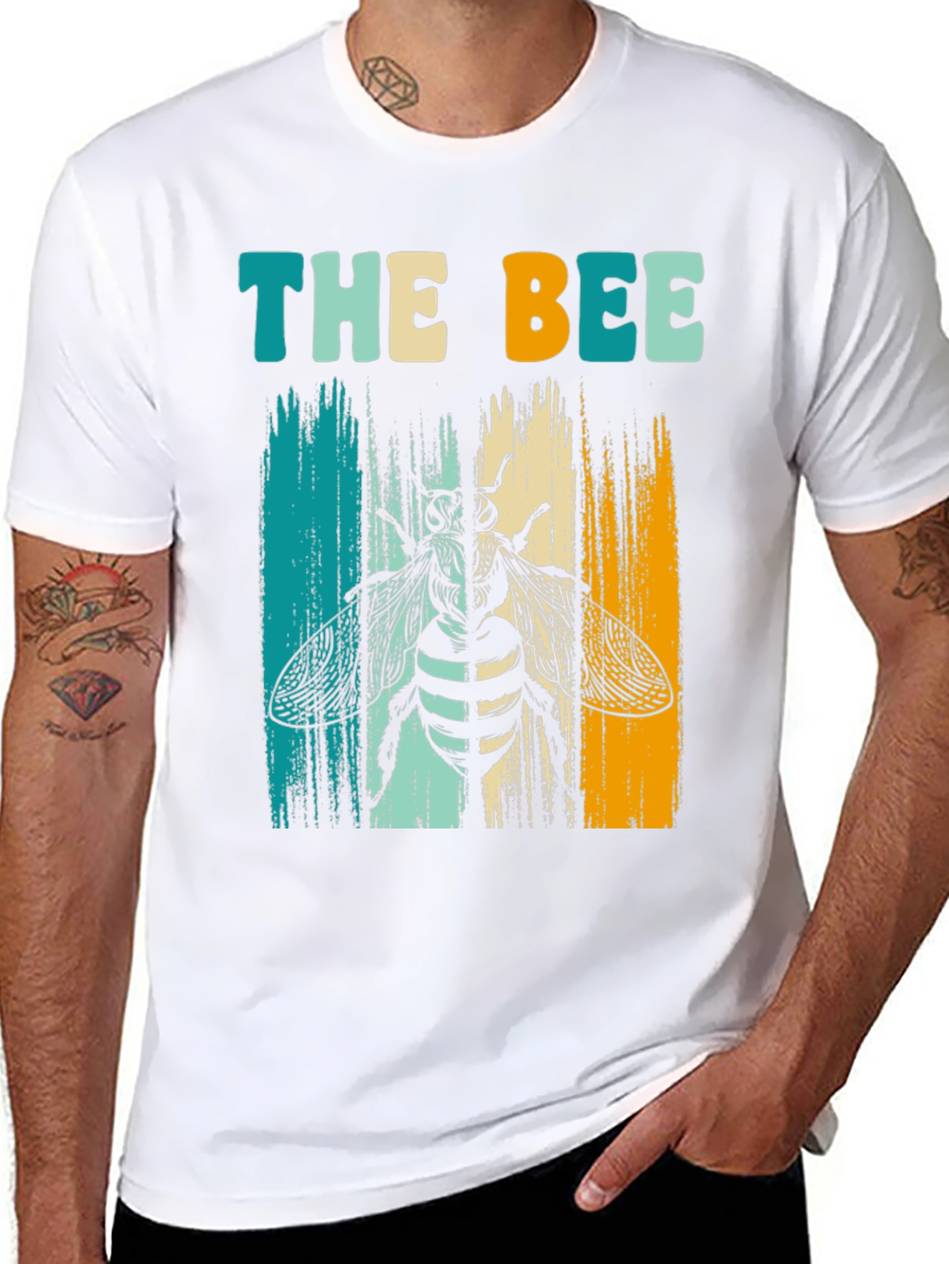The Bee Retro Graphic T-Shirt