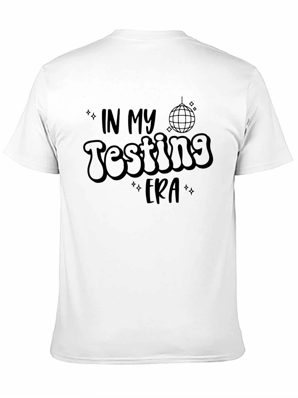 In My Testing Era Graphic Tee - Black