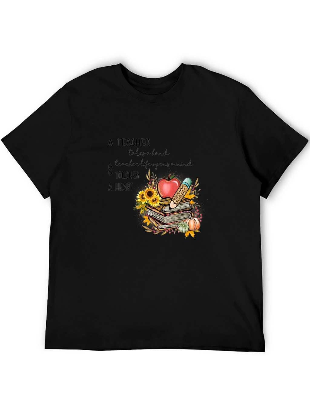 Teachers Heart T-Shirt - Gift for Educators