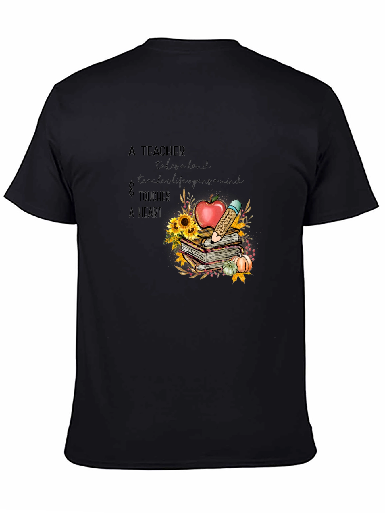 Teachers Heart T-Shirt - Gift for Educators