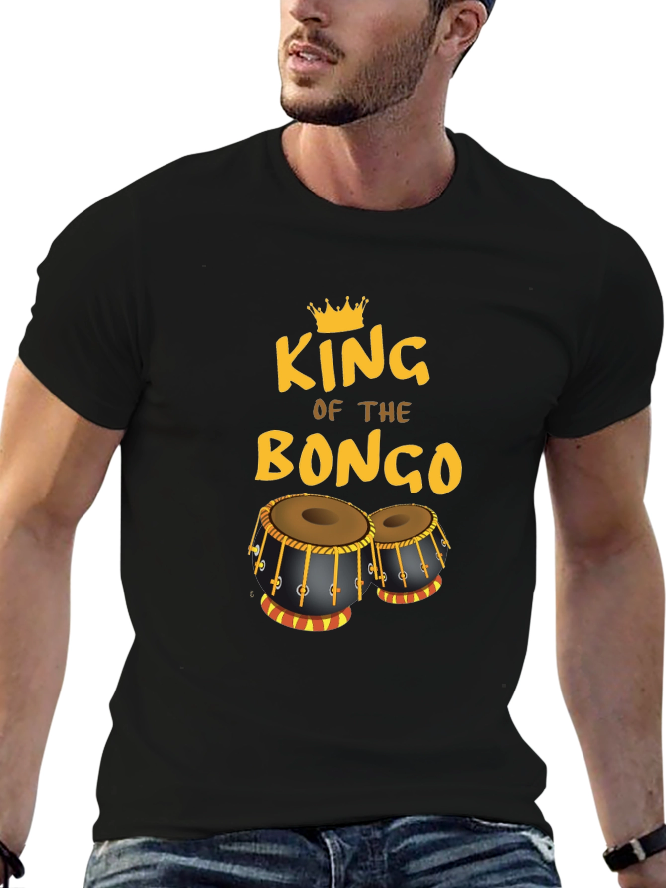 King of the Bongo Graphic T-Shirt