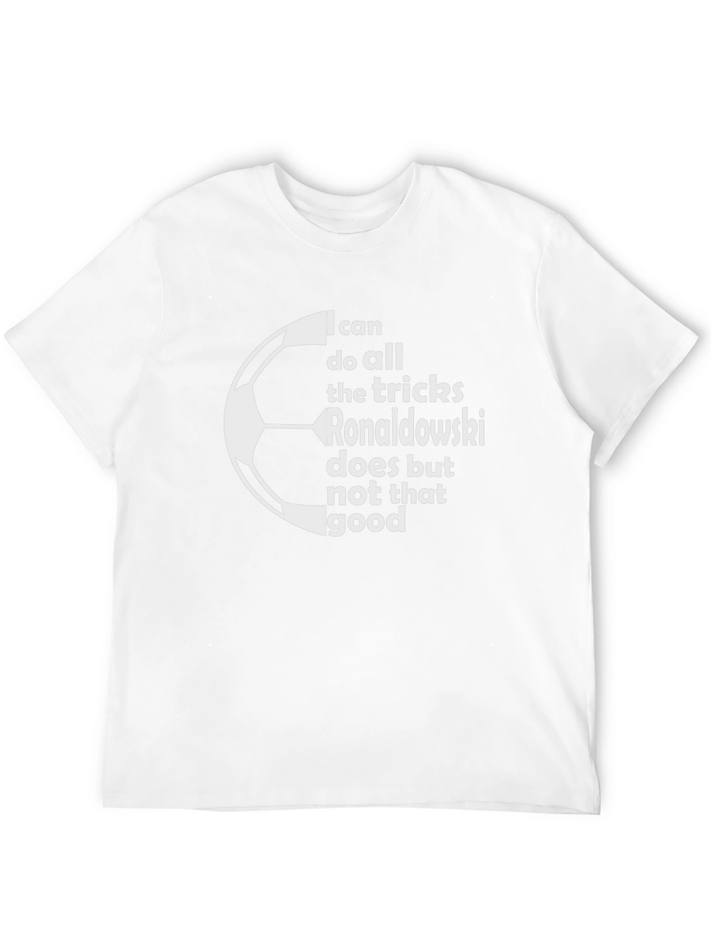 Funny Soccer Fan T-Shirt: Lewandowski Parody Graphic Tee