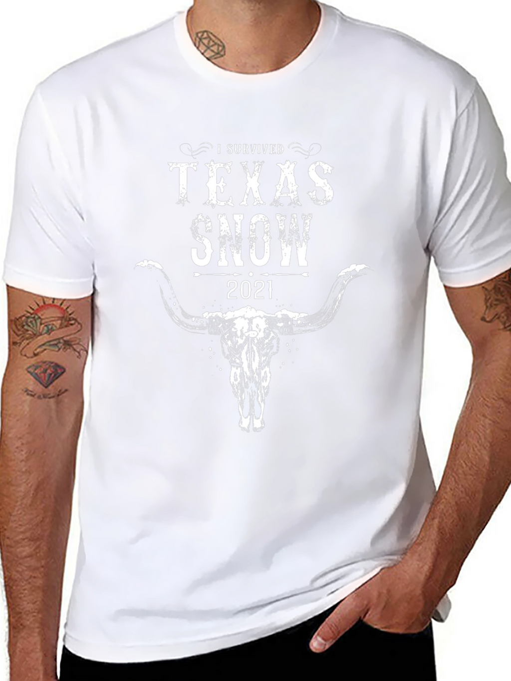 Texas Snow 2021 Survivor T-Shirt