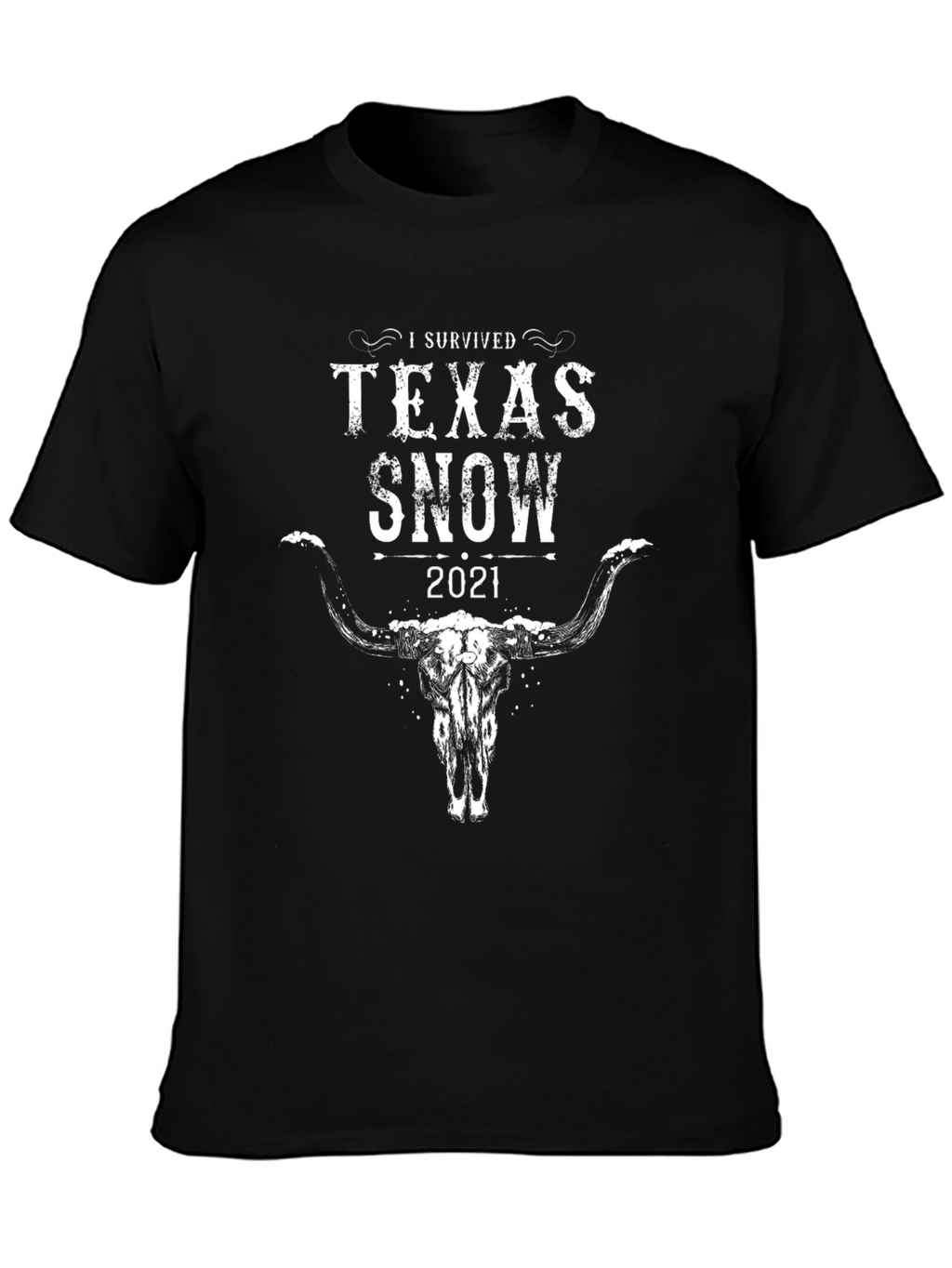 Texas Snow 2021 Survivor T-Shirt