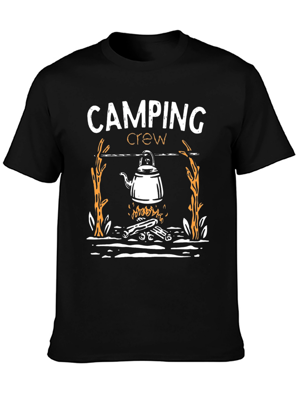 Camping Crew Graphic Tee - Adventure Ready!