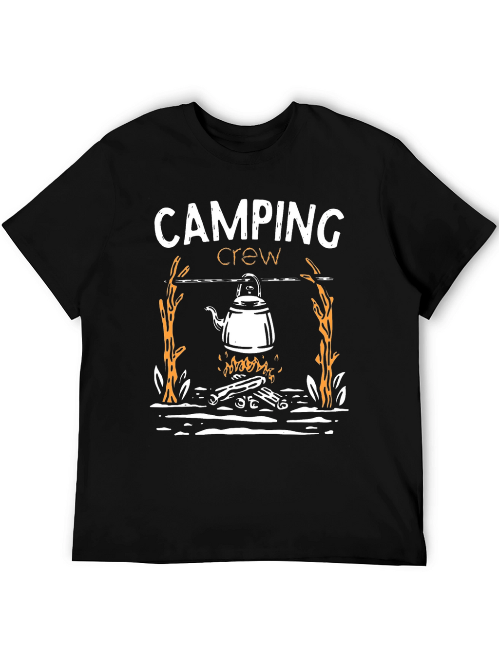 Camping Crew Graphic Tee - Adventure Ready!