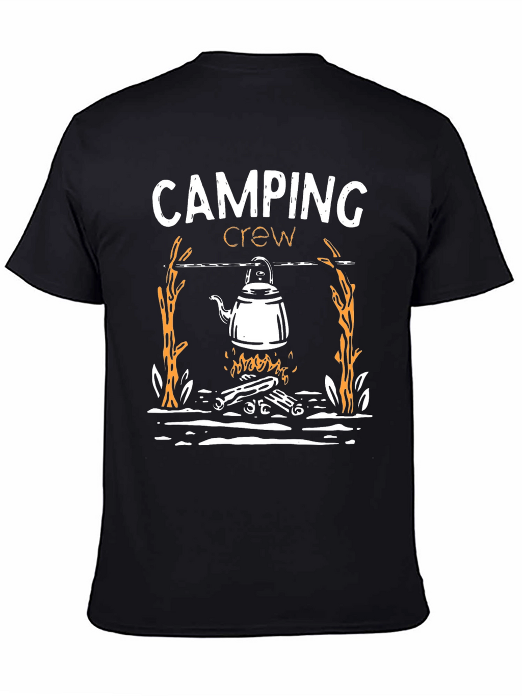 Camping Crew Graphic Tee - Adventure Ready!