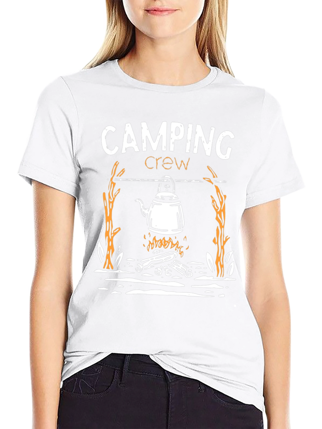 Camping Crew Graphic Tee - Adventure Ready!