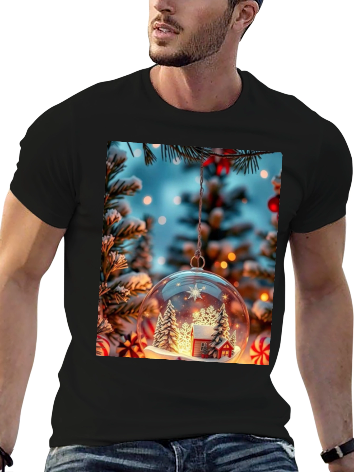 Christmas Snow Globe T-Shirt