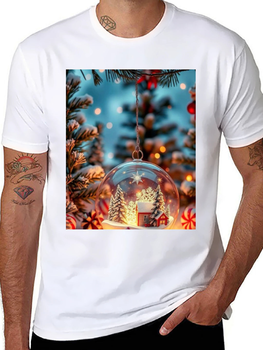 Christmas Snow Globe T-Shirt