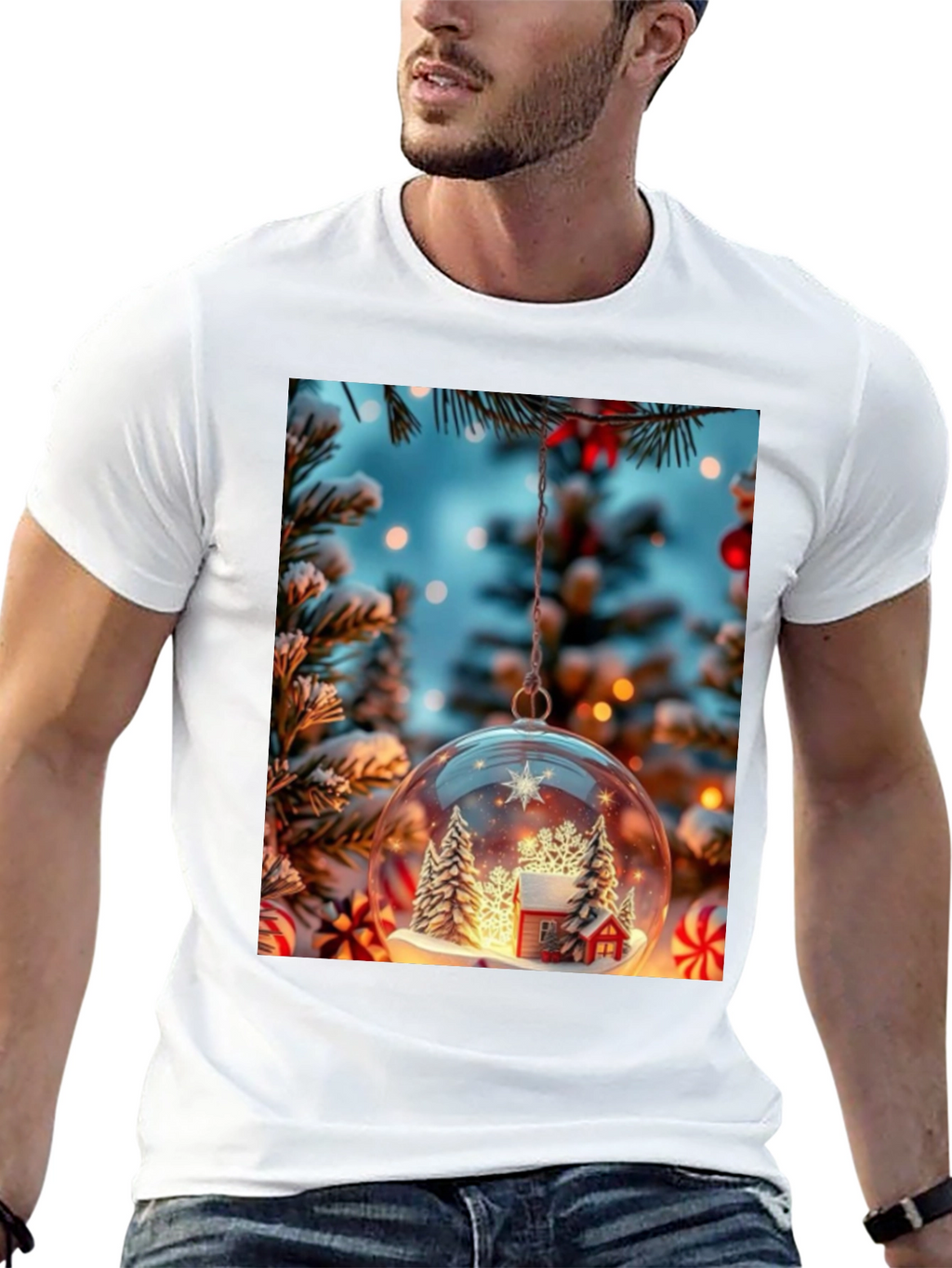 Christmas Snow Globe T-Shirt