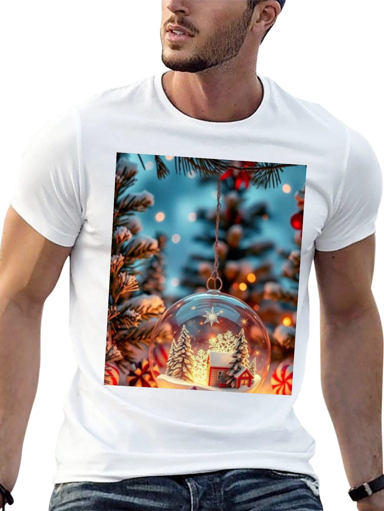 Christmas Snow Globe T-Shirt