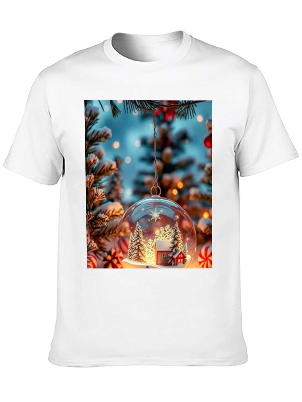 Christmas Snow Globe T-Shirt