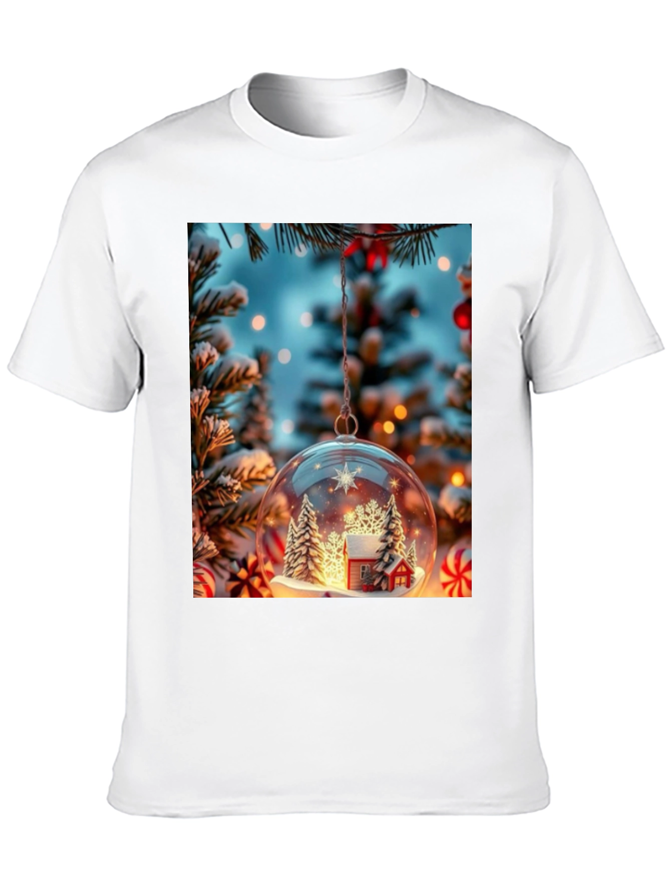 Christmas Snow Globe T-Shirt