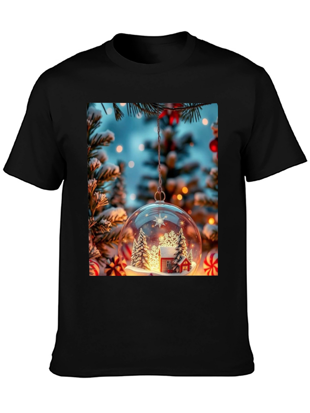 Christmas Snow Globe T-Shirt