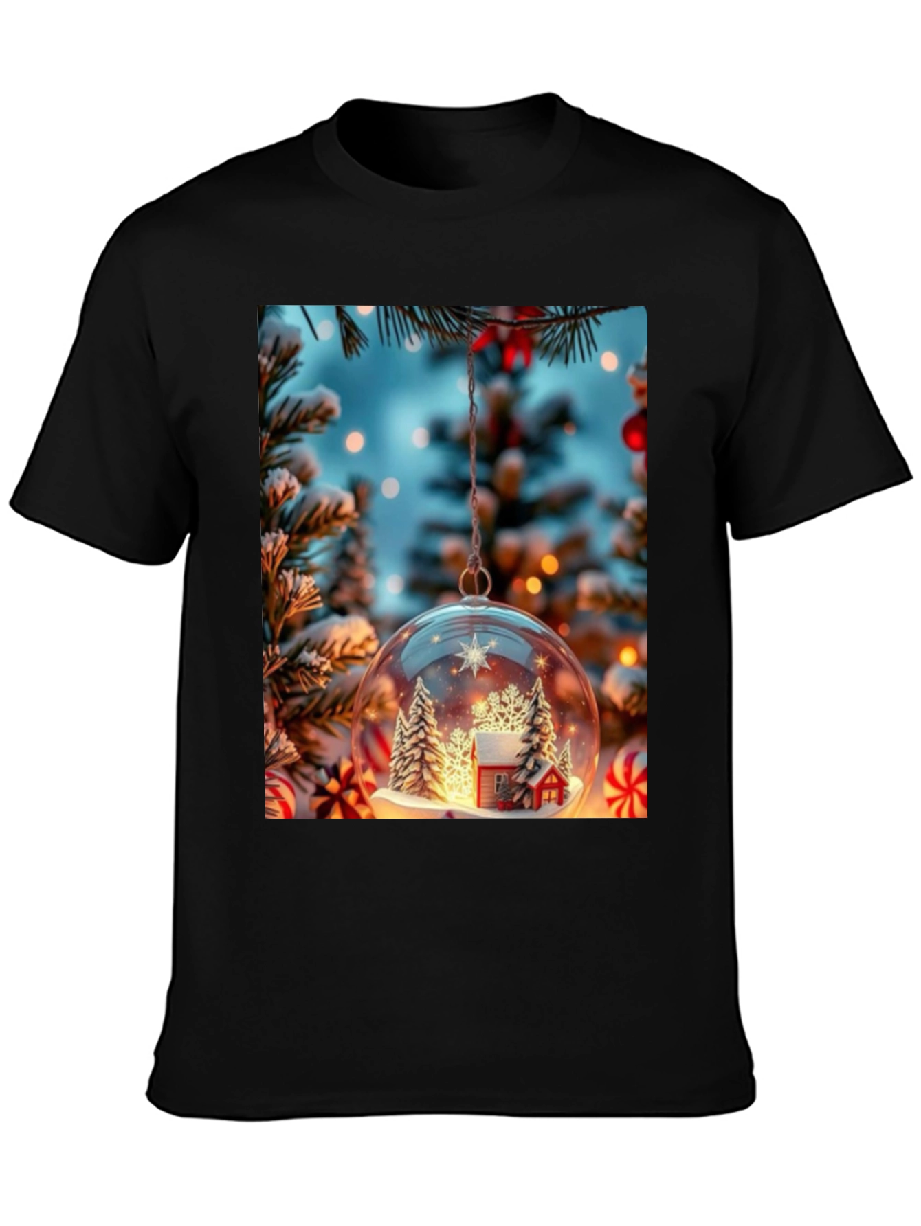 Christmas Snow Globe T-Shirt