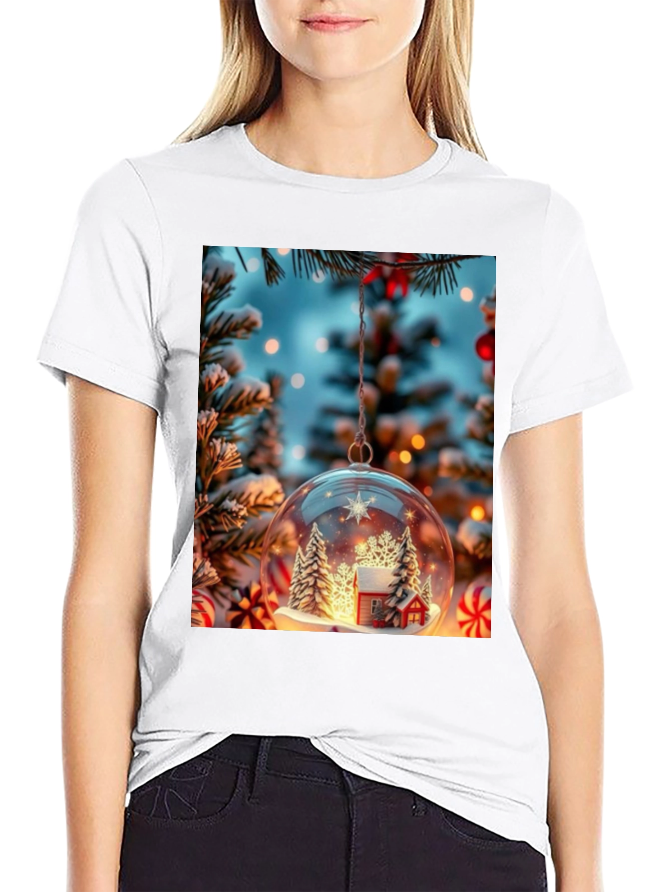 Christmas Snow Globe T-Shirt
