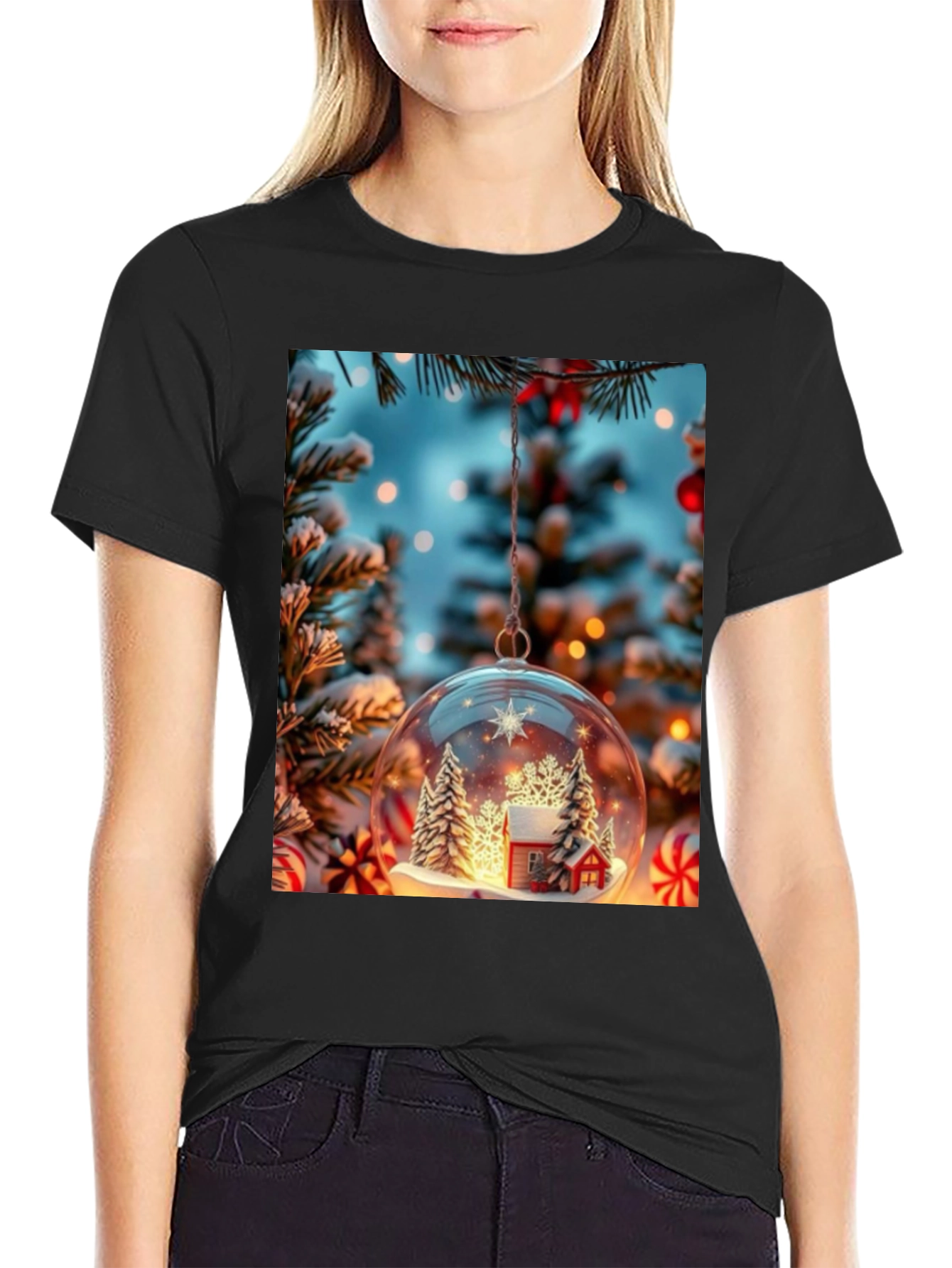 Christmas Snow Globe T-Shirt