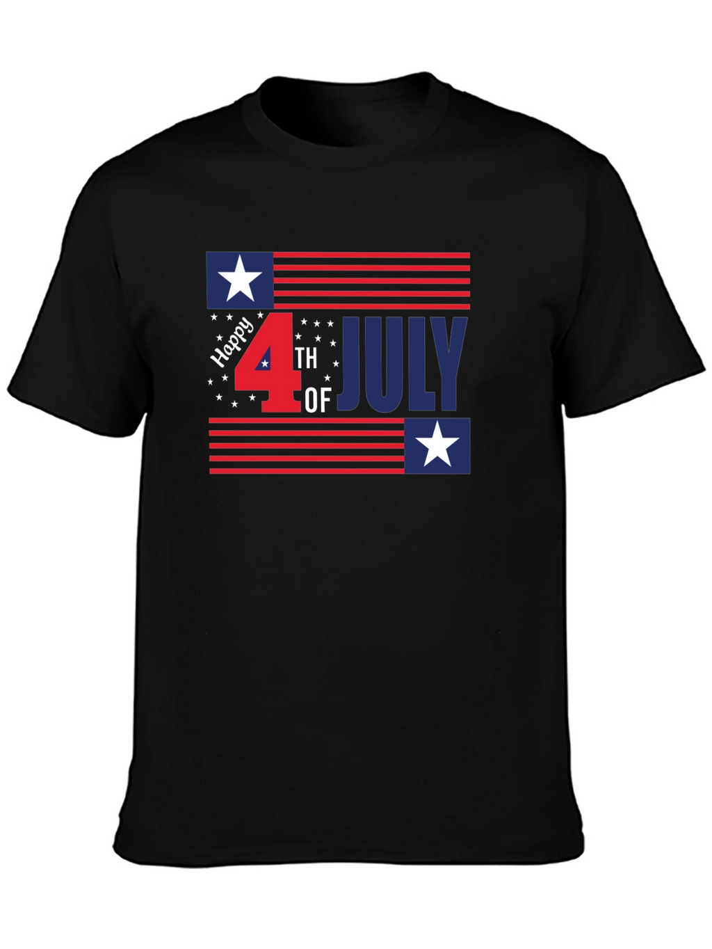 Patriotic Fourth of July Graphic Tee