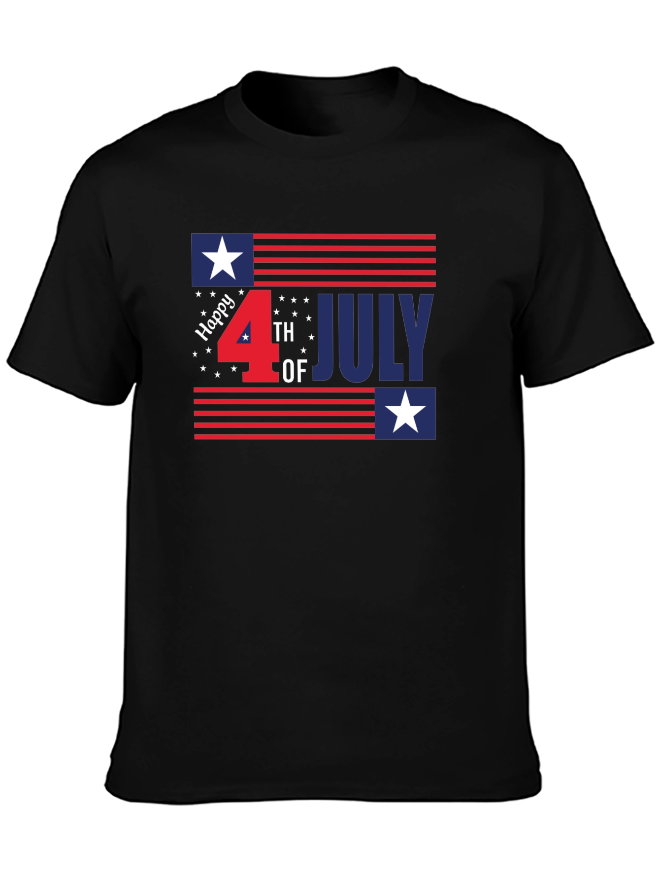 Patriotic Fourth of July Graphic Tee
